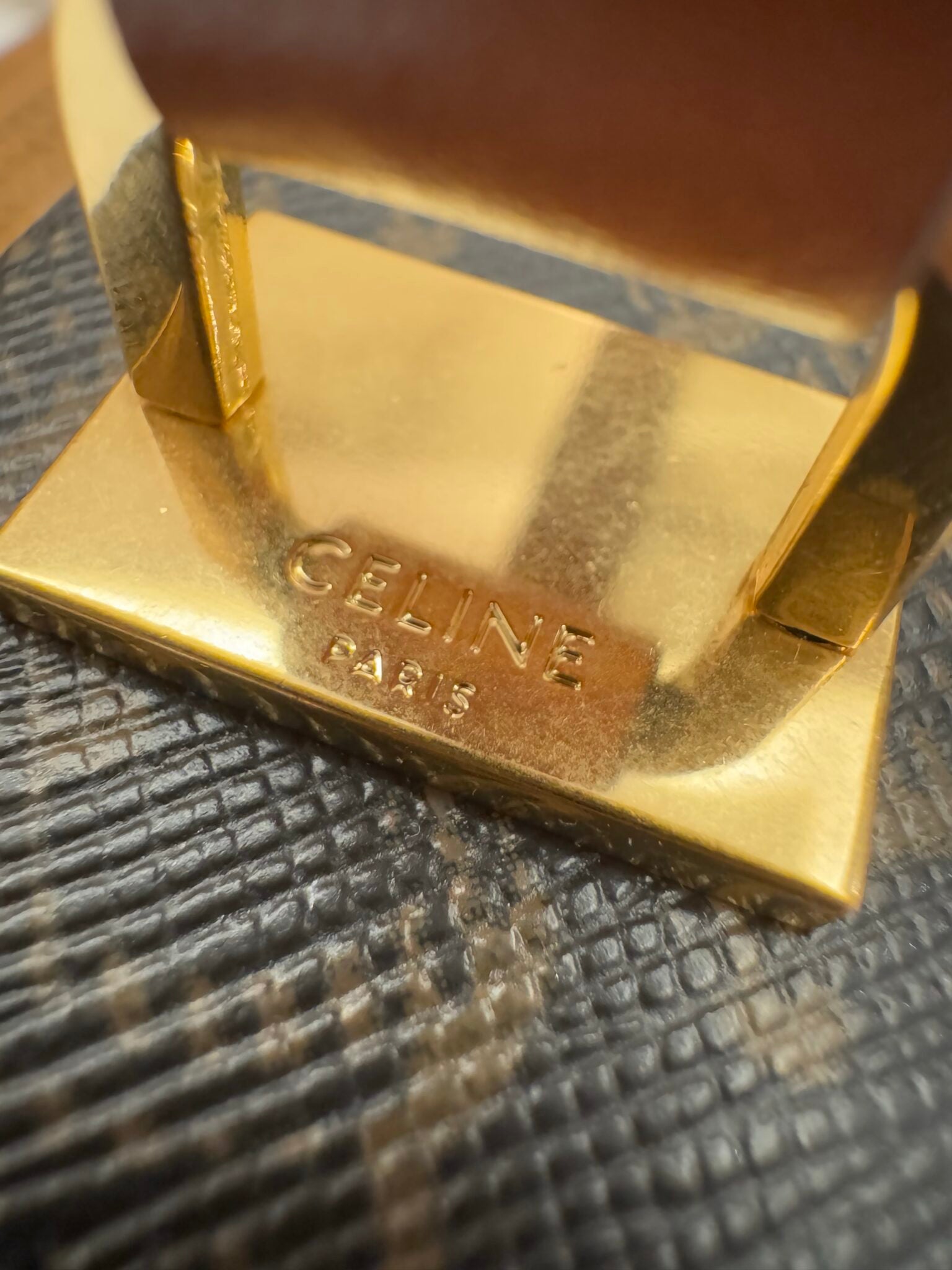 Celine Blandine 2025 Canvas and Calfskin 