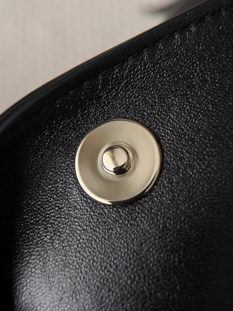 Chanel S26 Shiny Lambskin Maxi Hobo Bag