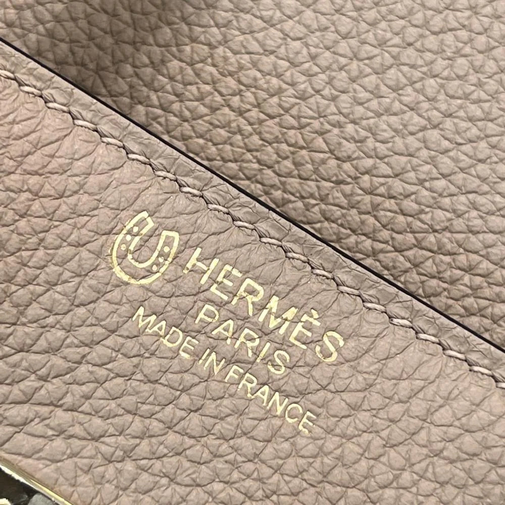 Hermès Birkin 35 HSS Etoupe and Black Togo