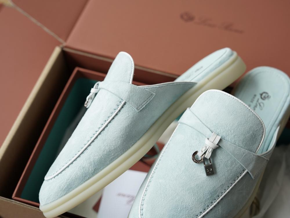 Loro Piana Charms Walk Babouche Loafer