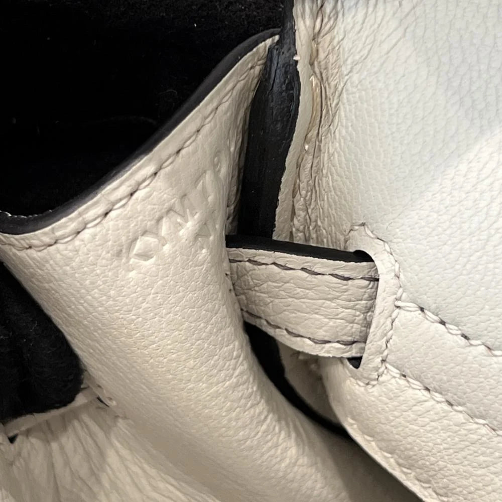 Hermès Birkin 25 HSS Etain ve Beton Togo