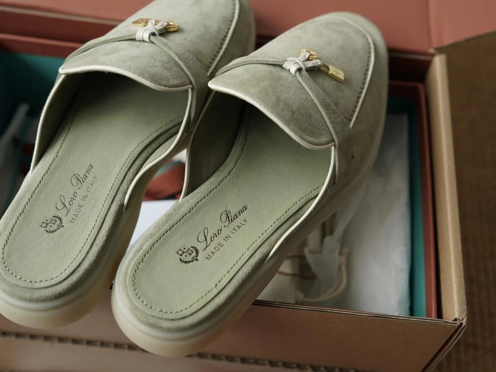 Loro Piana Charms Walk Babouche Loafer