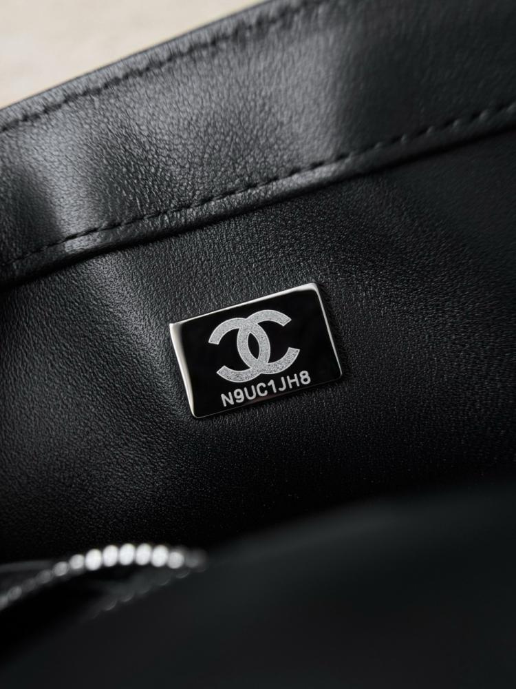 Chanel CF20 Evening Bag — Black Sequin