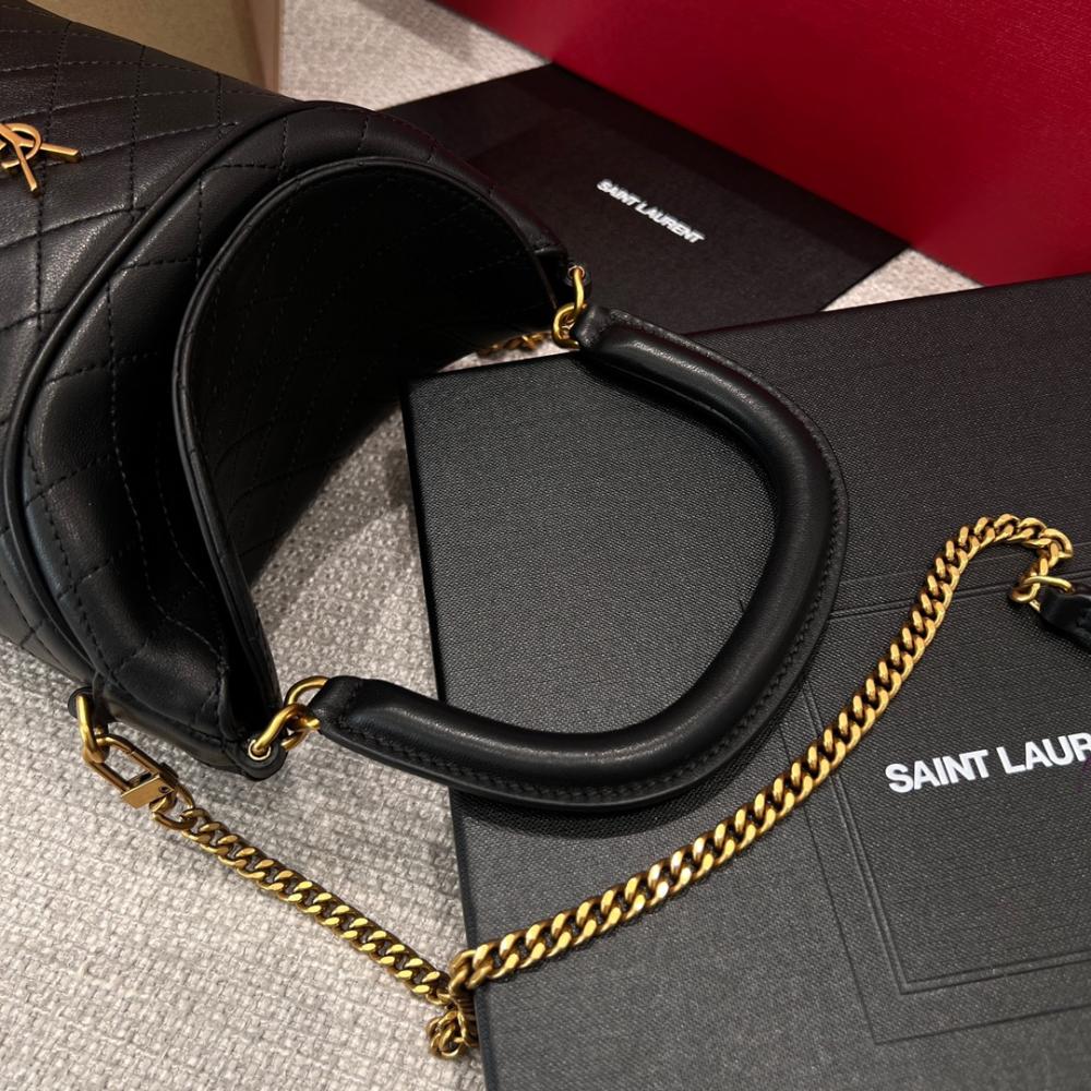 Saint Laurent GABY Lambskin Bucket Bag