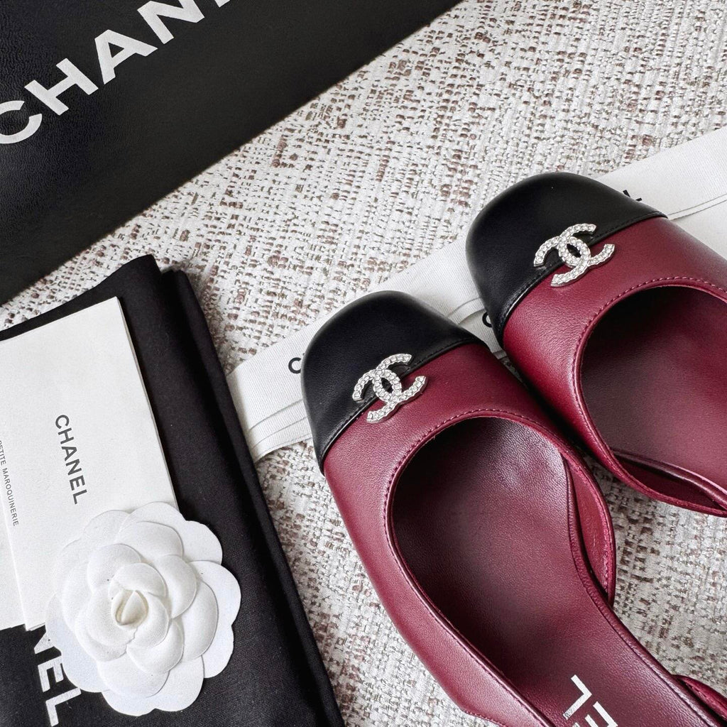 Chanel S26 Arkadan Bantlı Ayakkabı