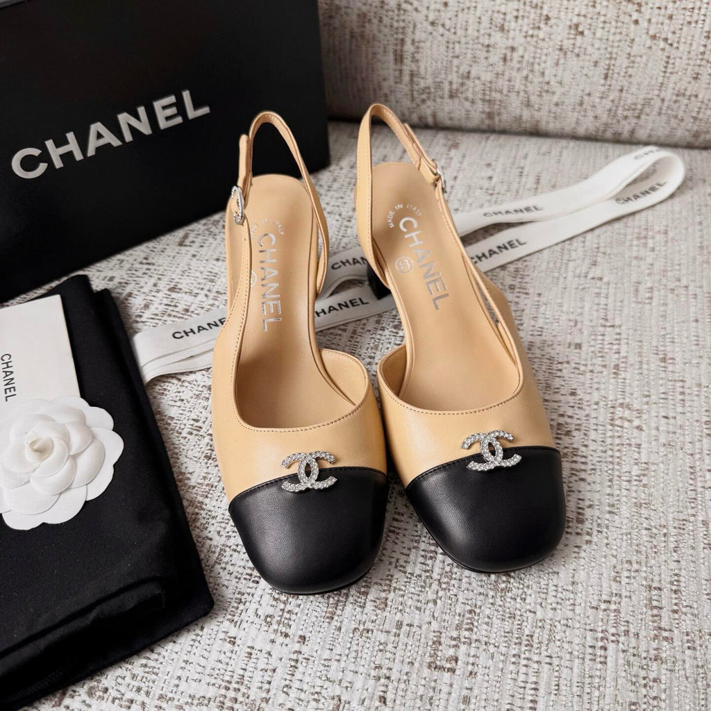 Chanel S26 Arkadan Bantlı Ayakkabı