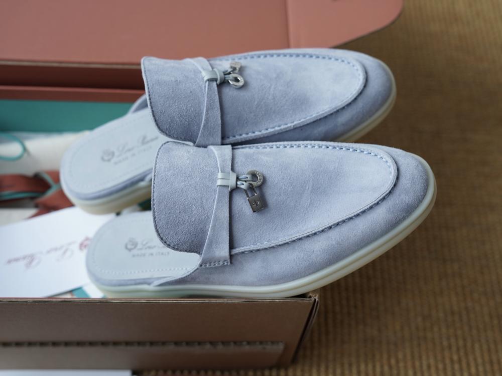 Loro Piana Charms Walk Babouche Loafer