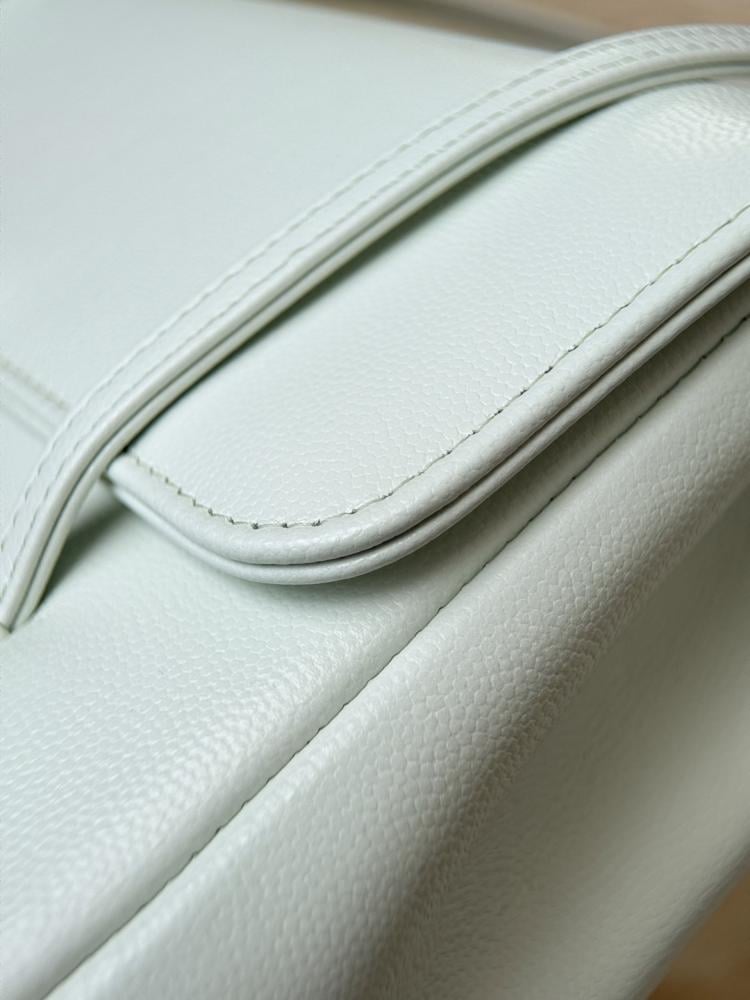 Chanel 26P Mini Shoulder Bag – Light Yellow Glossy Grained Calfskin