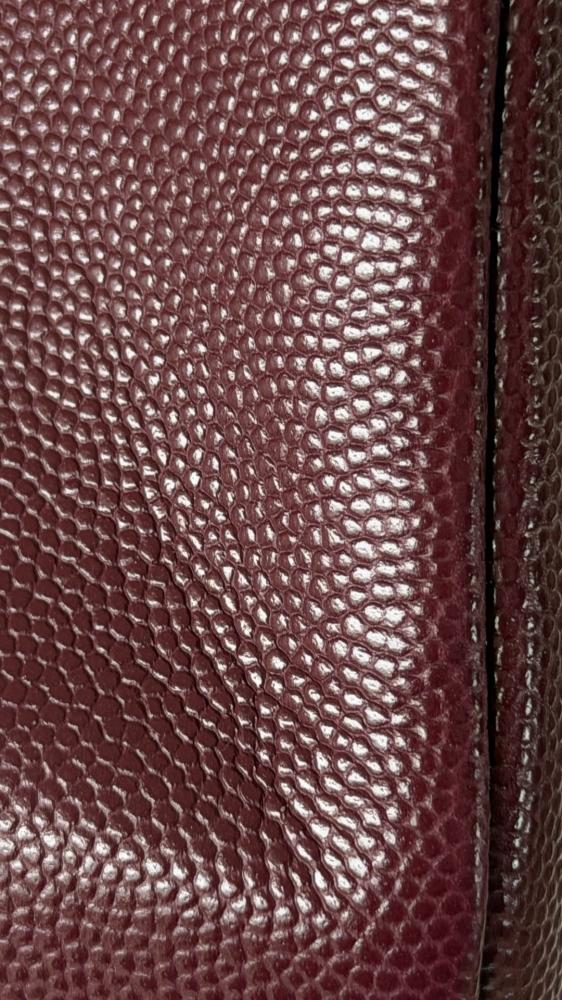 Chanel 26P Small Shoulder Bag – Burgundy Glossy Grained Calfskin