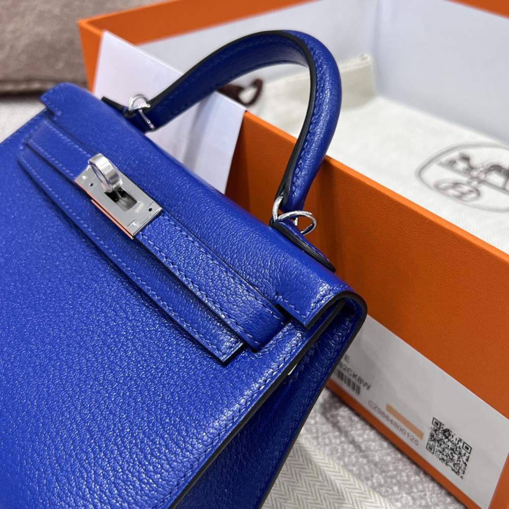 HERMES KELLY 20 MINI SELLIER ANEMONE EPSOM GOLD HARDWARE