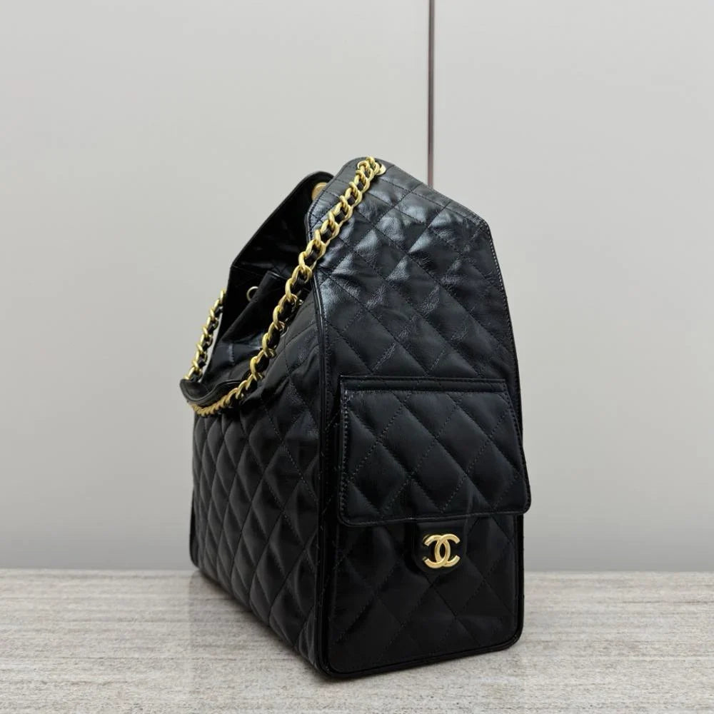 Chanel 25C Büyük Hobo Seyahat Çantası - Glimmer of Luxury
