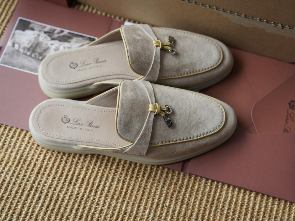 Loro Piana Charms Walk Babouche Loafer