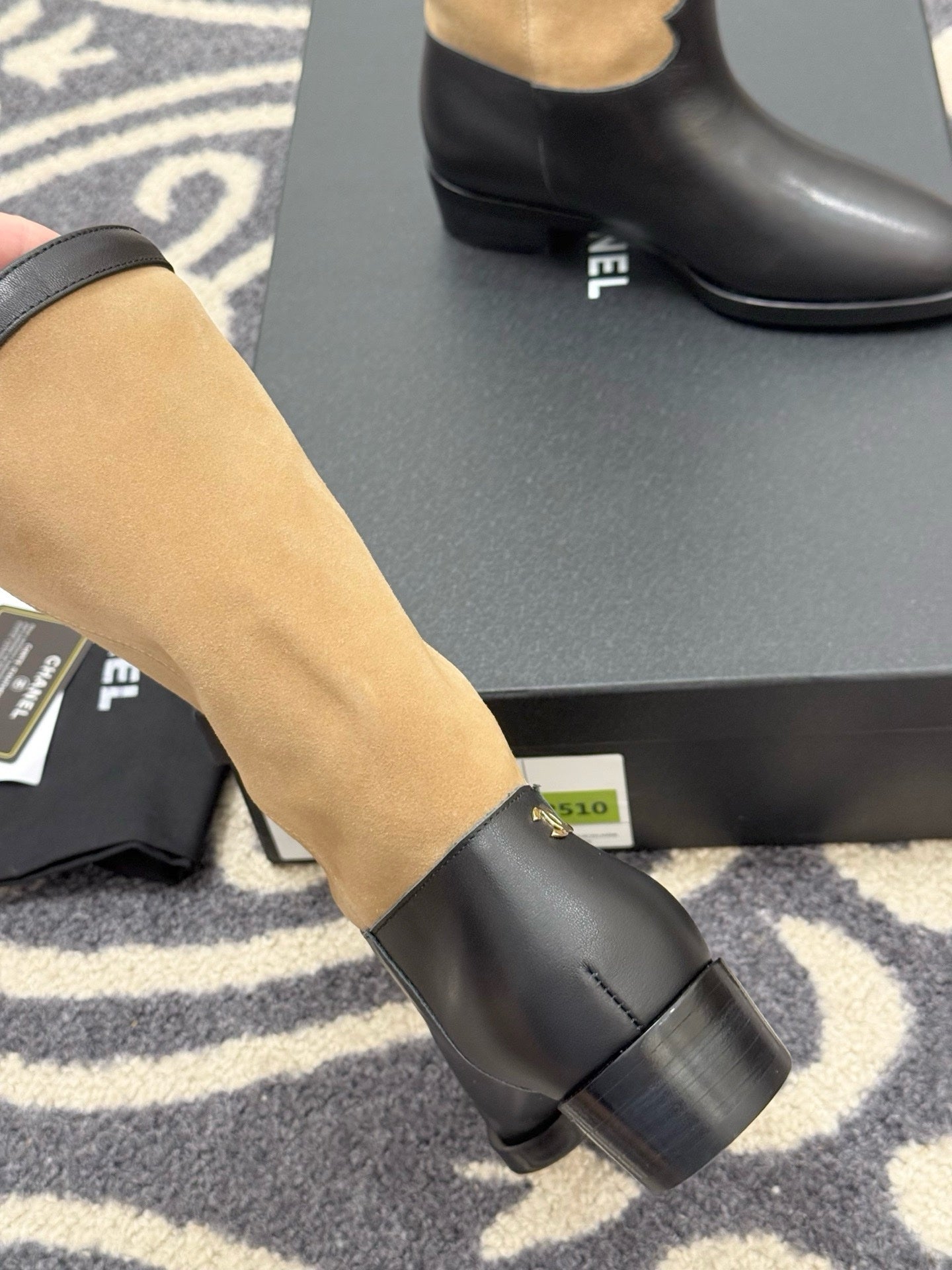 Chanel 2025/26 Suede and Calfskin Boots