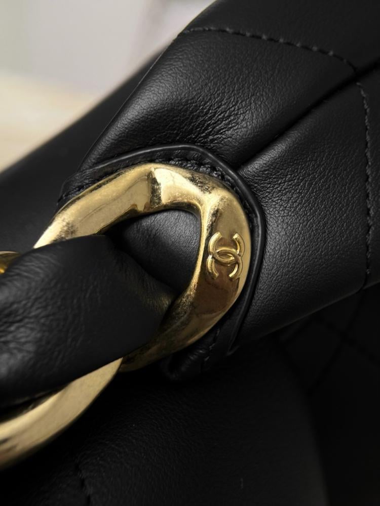 Chanel 25K Hippie Hobo Maxi Bag – Shiny Calfskin