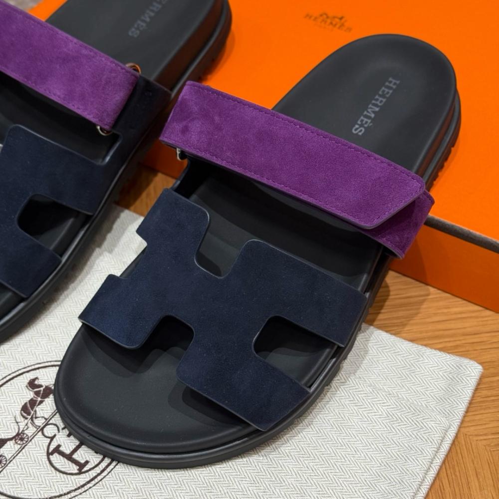 Hermès Chypre Sandals - Clay Beige