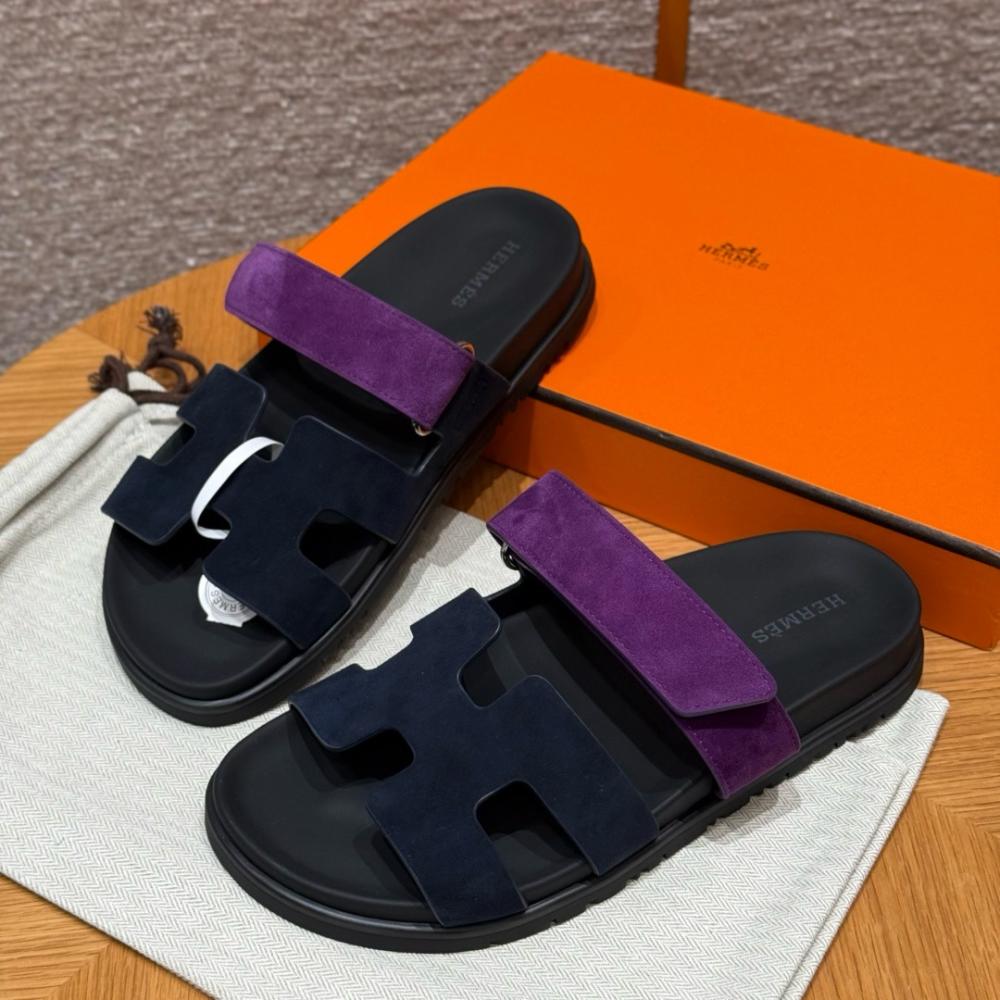 Hermès Chypre Sandals - Clay Beige