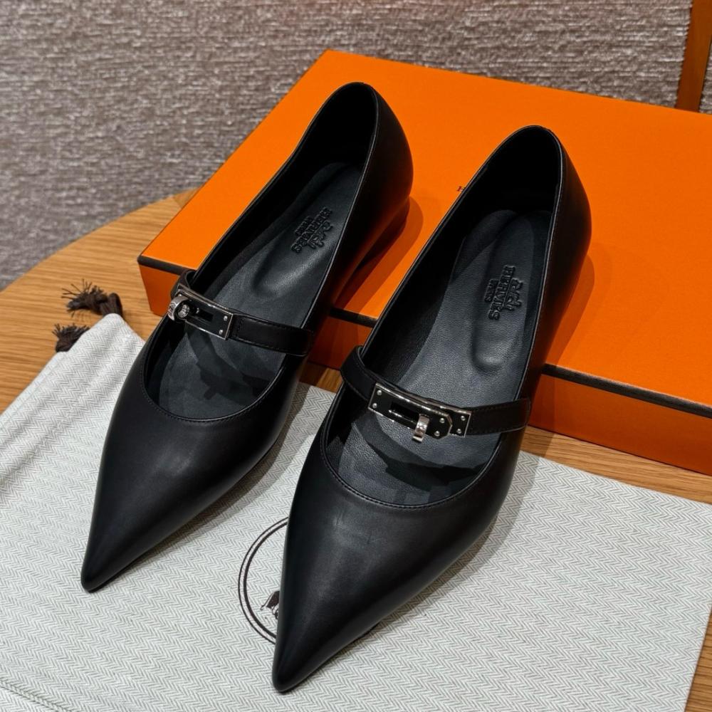 Hermes Kelly Ballet Shoes