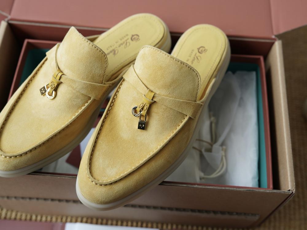 Loro Piana Charms Walk Babouche Loafer