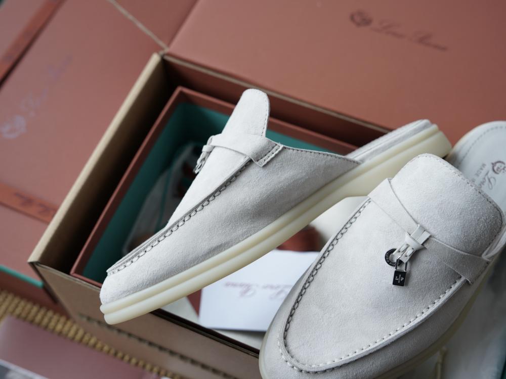 Loro Piana Charms Walk Babouche Loafer