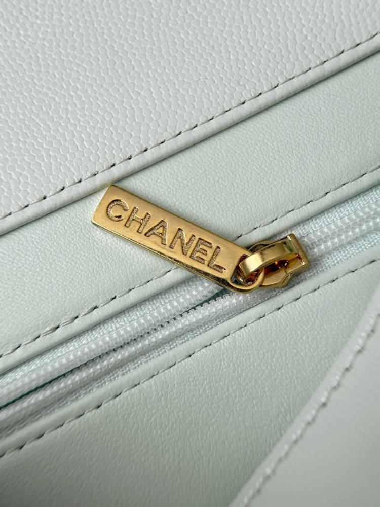 Chanel 26P Mini Shoulder Bag – Light Yellow Glossy Grained Calfskin