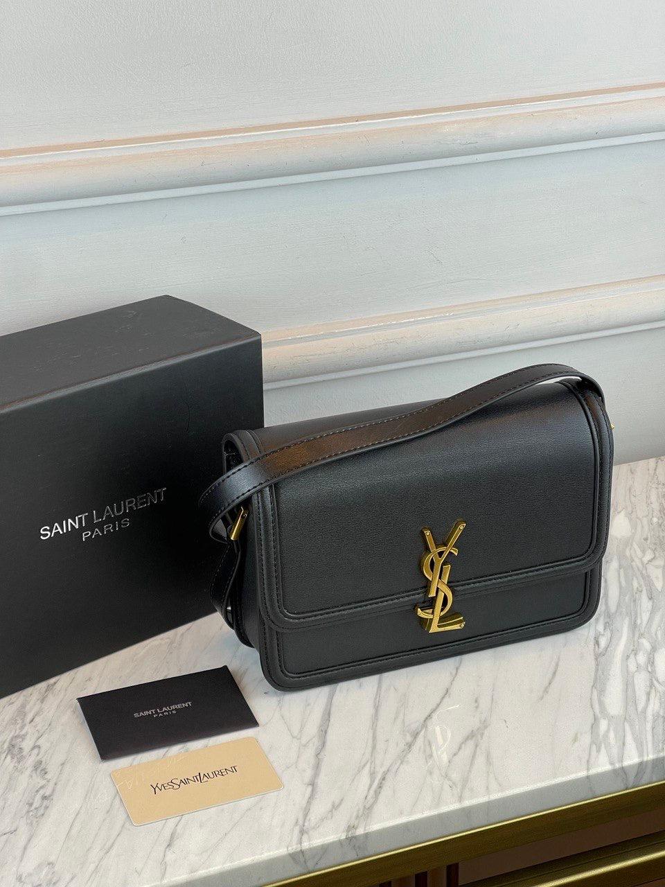 Yves Saint Laurent Solferino Orta Deri Çanta - Glimmer of Luxury
