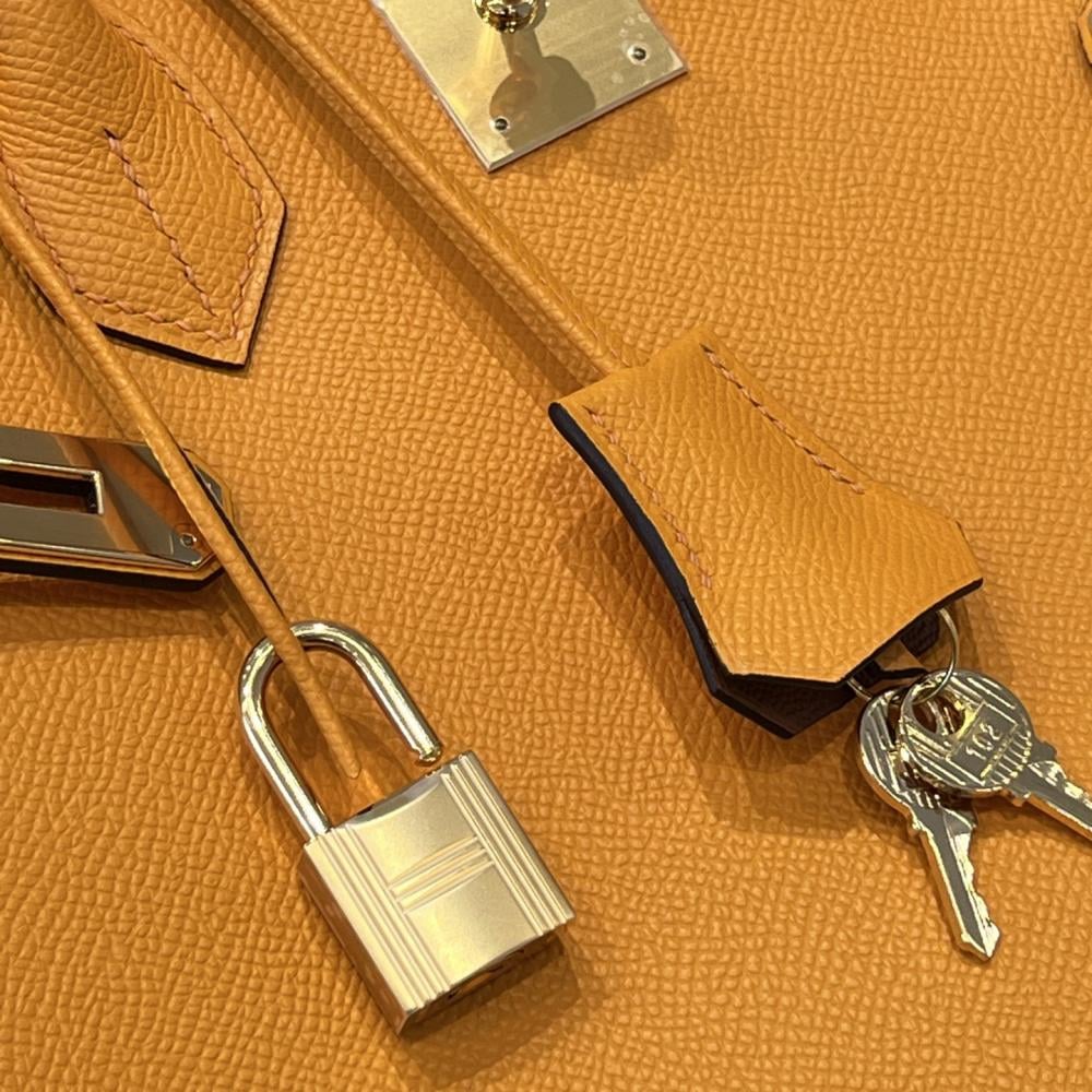 Hermès Birkin 30 Mustard Yellow Epsom