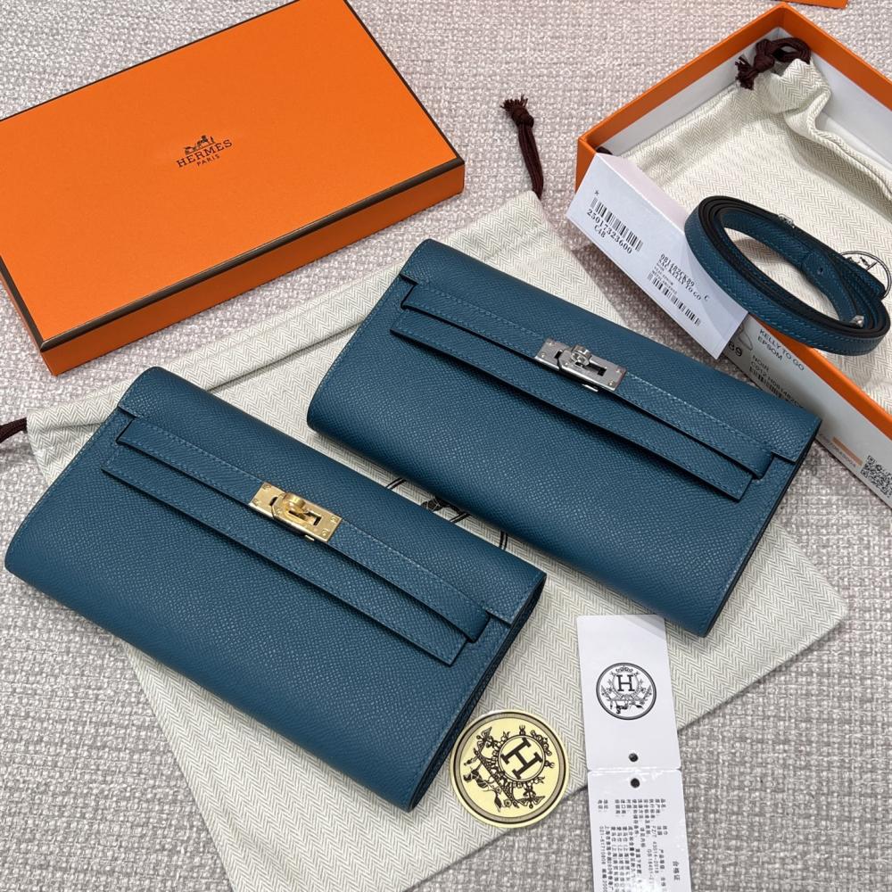 Hermès Kelly To Go Epsom 19cm Bosphorus Green 