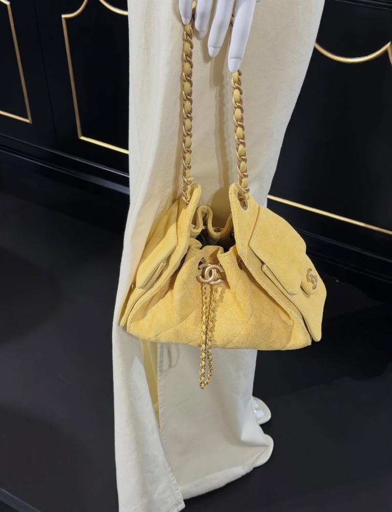 Chanel 25C Large Hobo Travel Bag