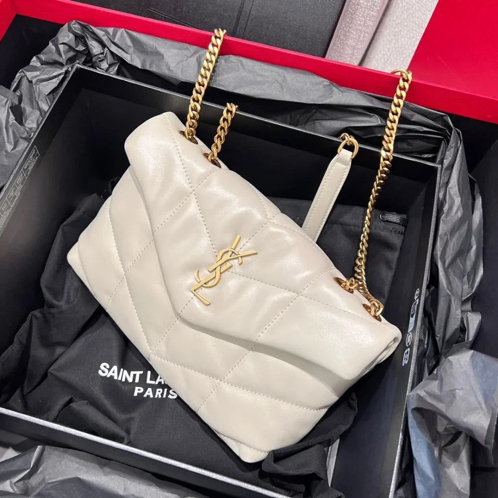 Saint Laurent Puffer Omuz Çantaları - Glimmer of Luxury