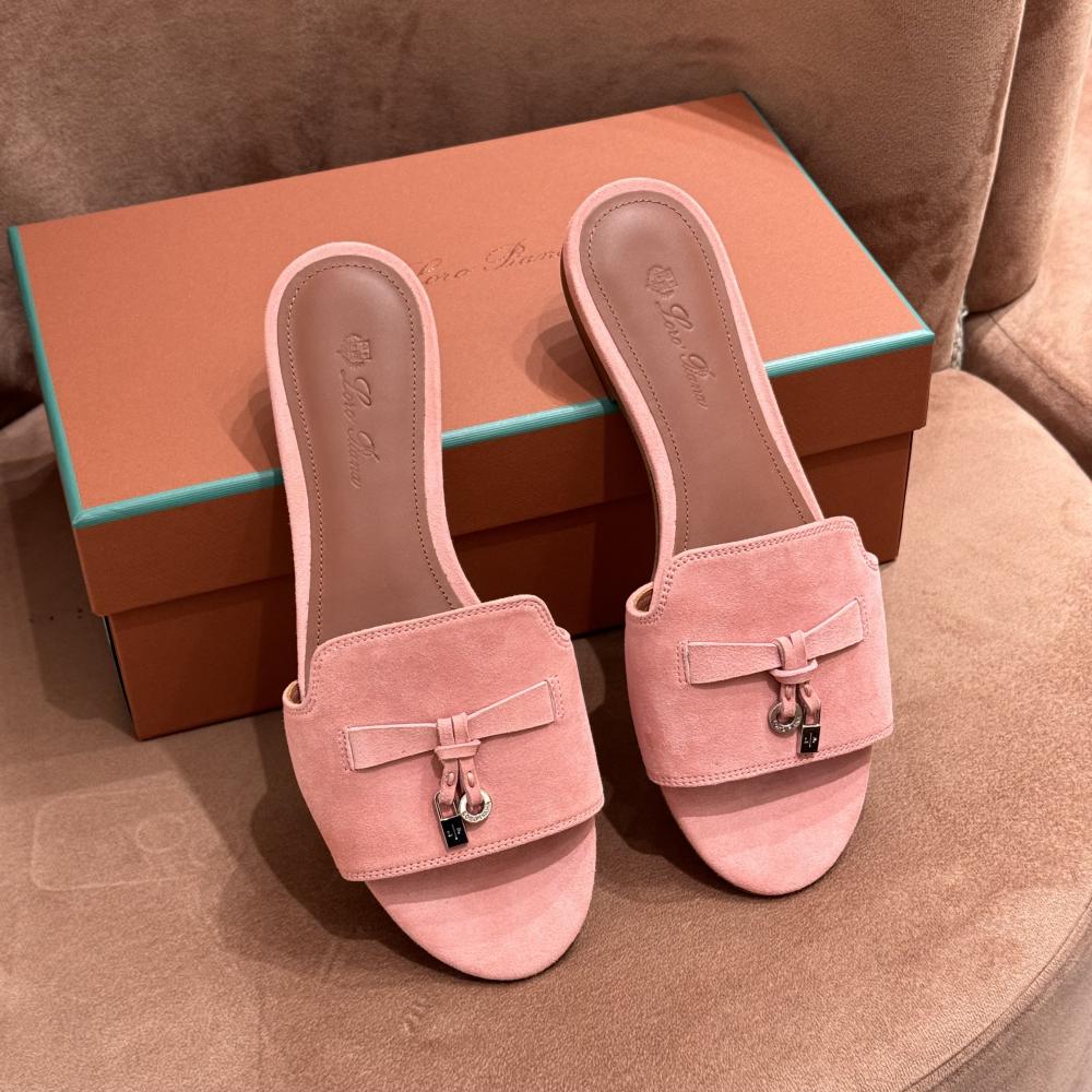 Loro Piana Summer Charms Ser Kadın Sandalet - Halit - Glimmer of Luxury