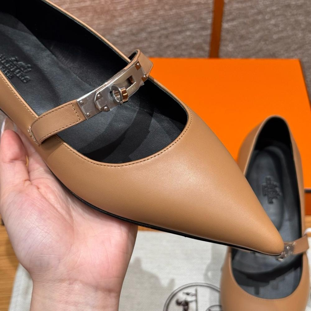 Hermes Kelly Bale Ayakkabısı