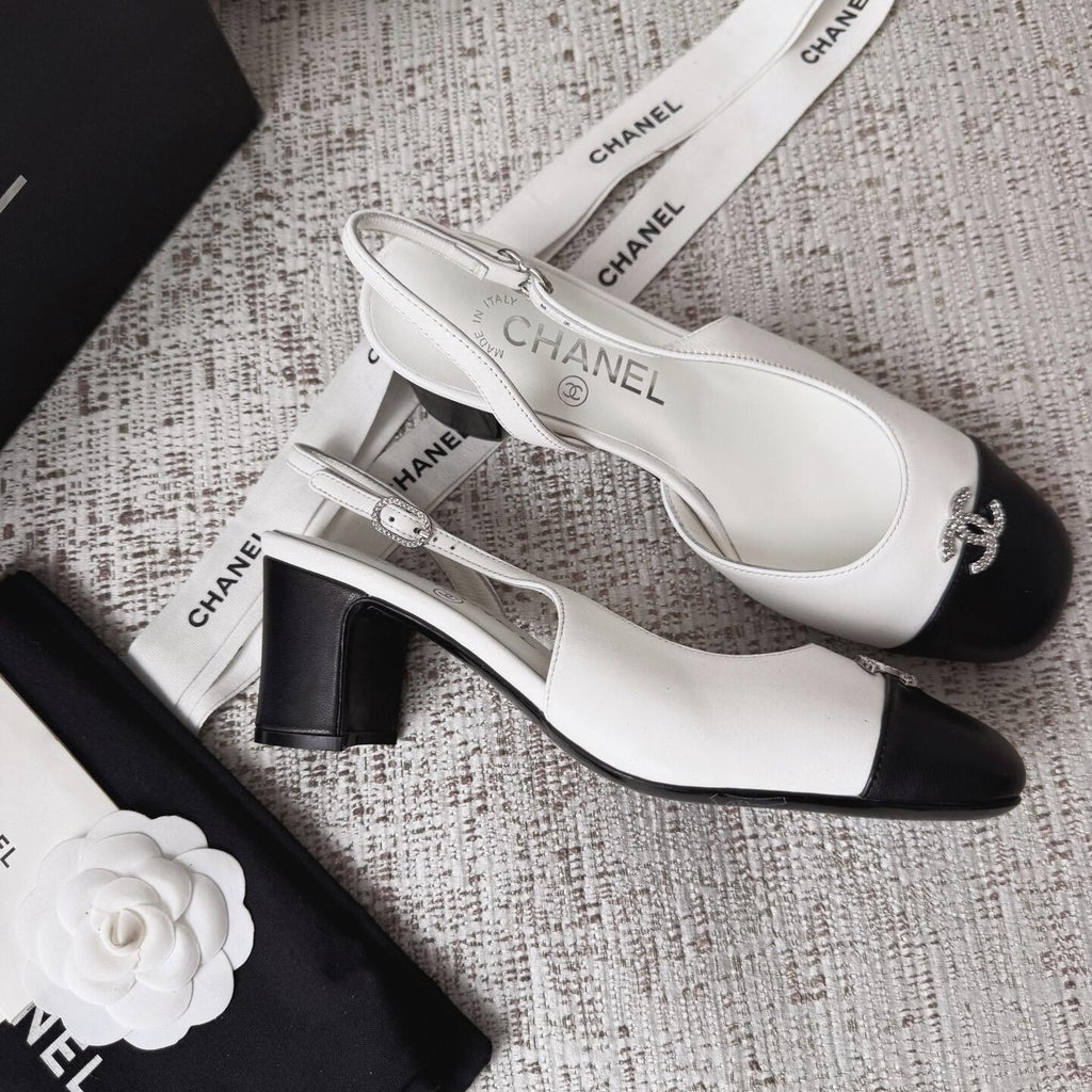 Chanel S26 Arkadan Bantlı Ayakkabı
