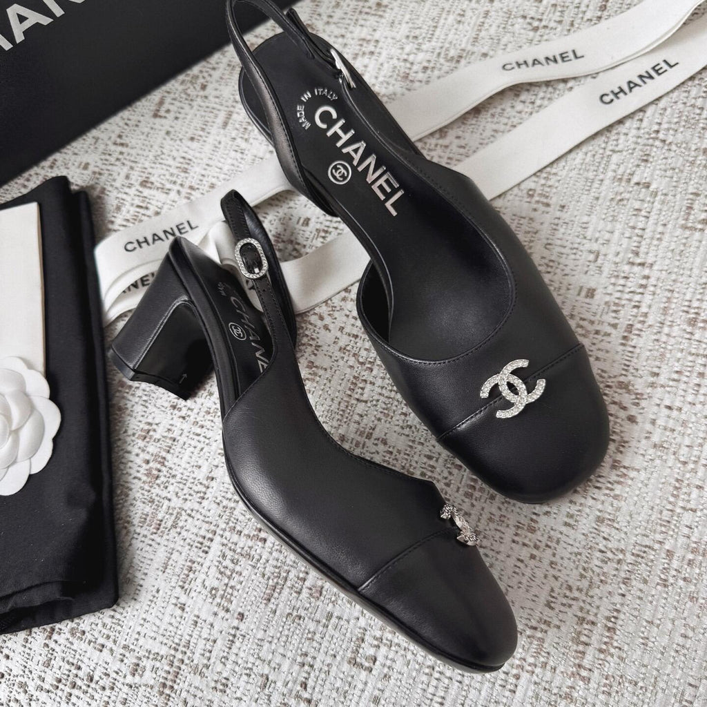 Chanel S26 Arkadan Bantlı Ayakkabı