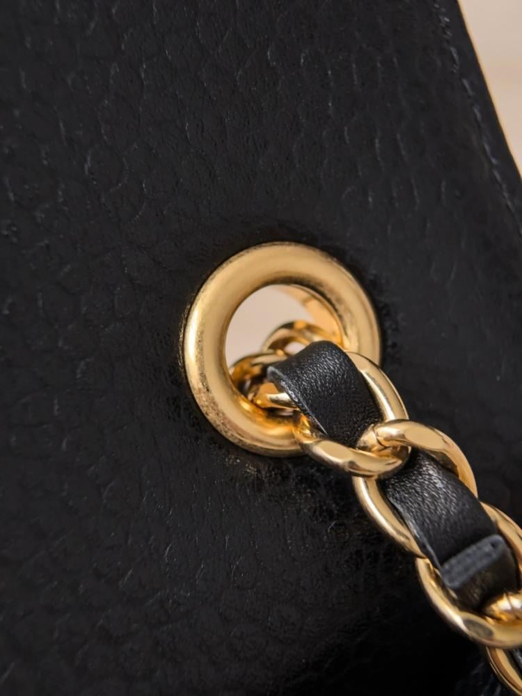 Chanel 26C Mini Classic Flap Bag – Black Caviar Leather