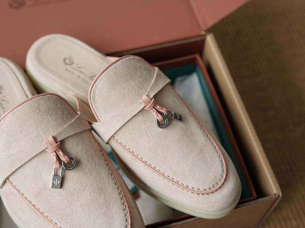 Loro Piana Charms Walk Babouche Loafer