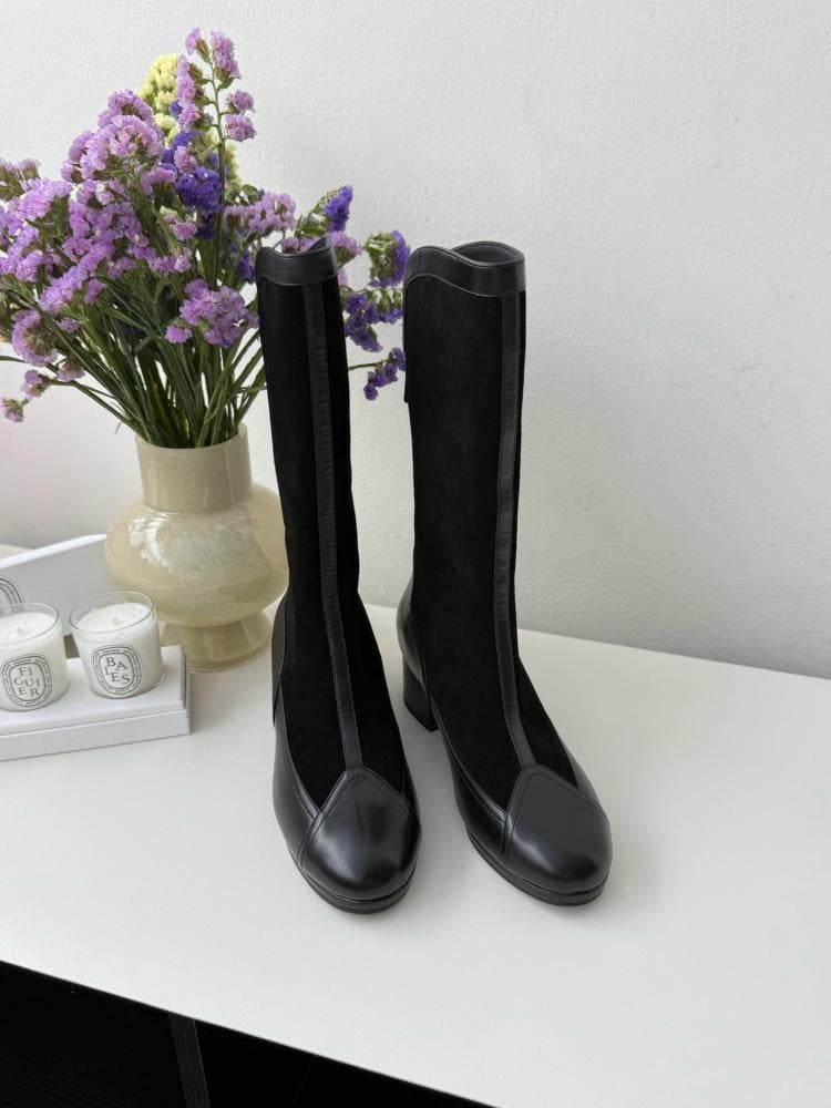 Chanel Mid-Calf Boots