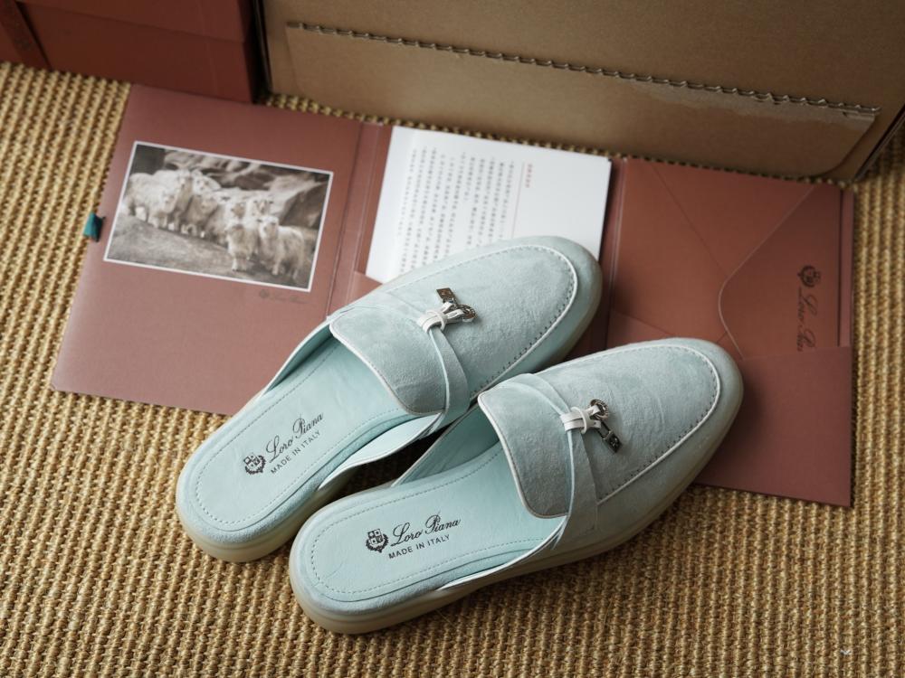 Loro Piana Charms Walk Babouche Loafer