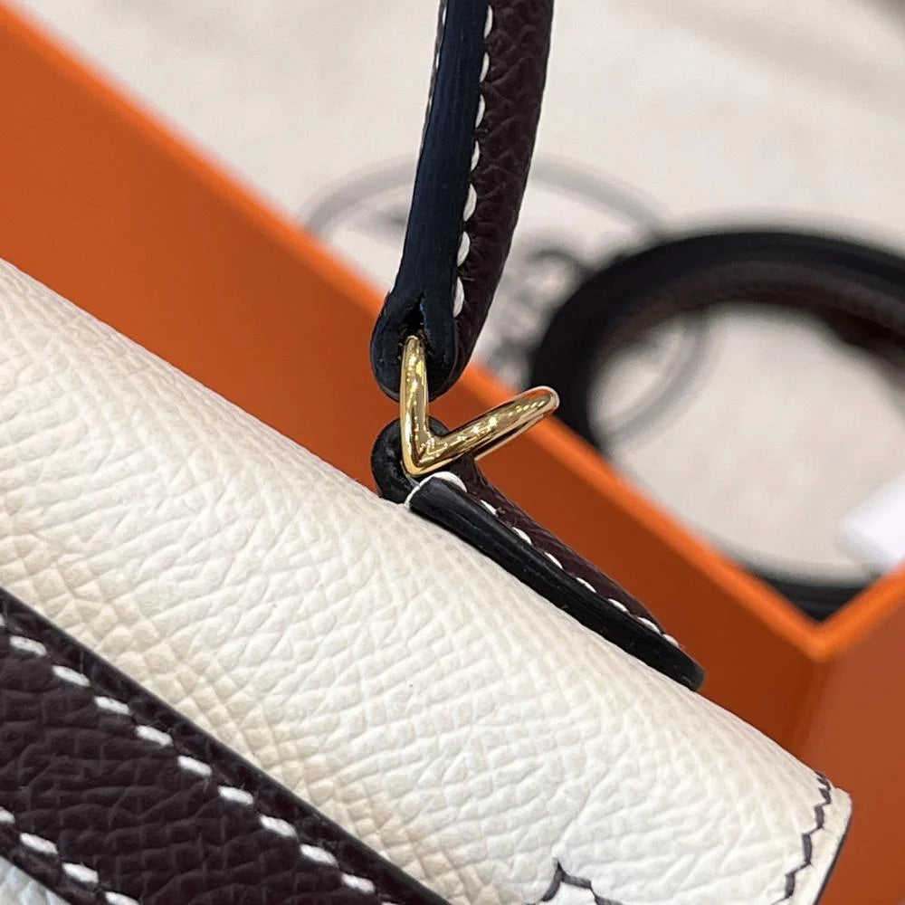 HERMES KELLY 20 MINI SELLIER ANEMONE EPSOM GOLD HARDWARE