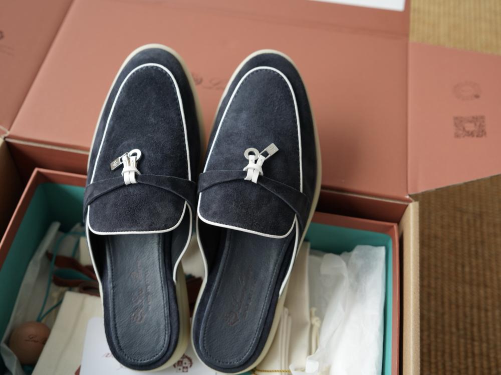 Loro Piana Charms Walk Babouche Loafer