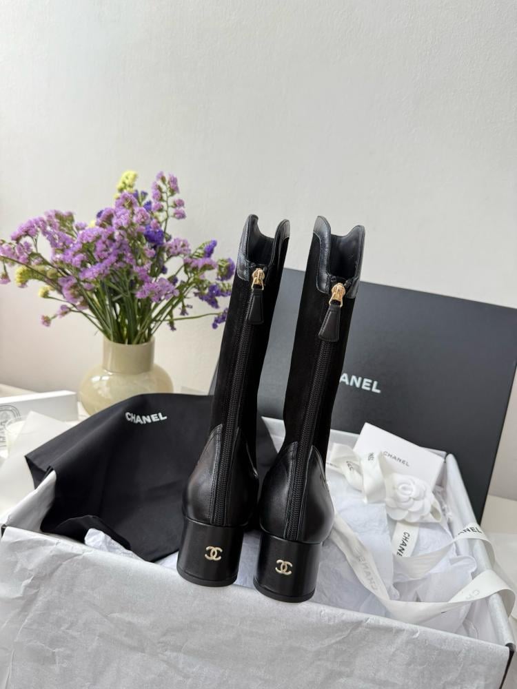 Chanel Mid-Calf Boots