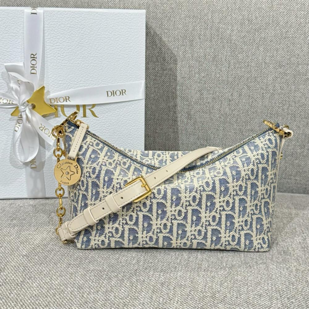 Diorstar Chain Hobo Bag 