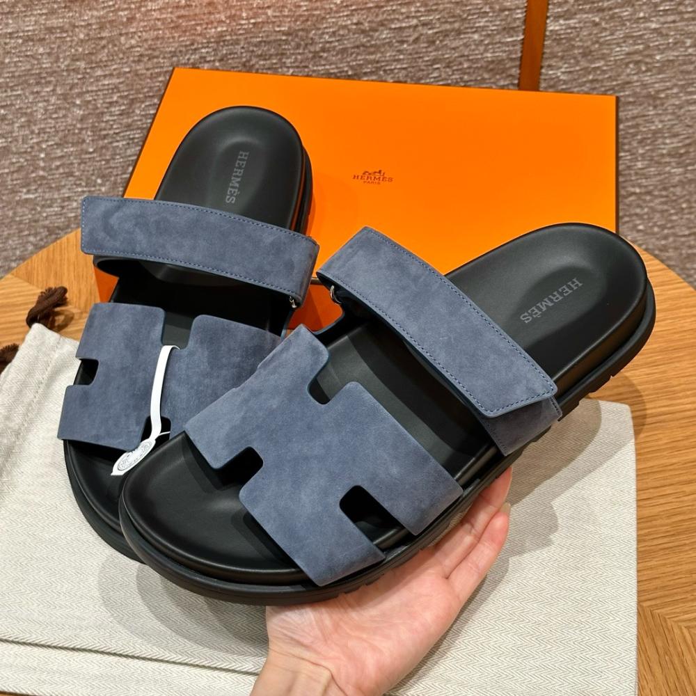 Hermès Chypre Sandals - Clay Beige