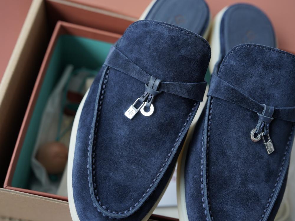 Loro Piana Charms Walk Babouche Loafer