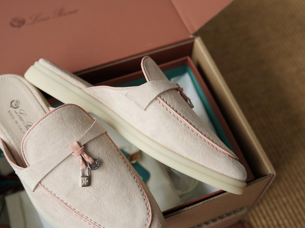 Loro Piana Charms Walk Babouche Loafer