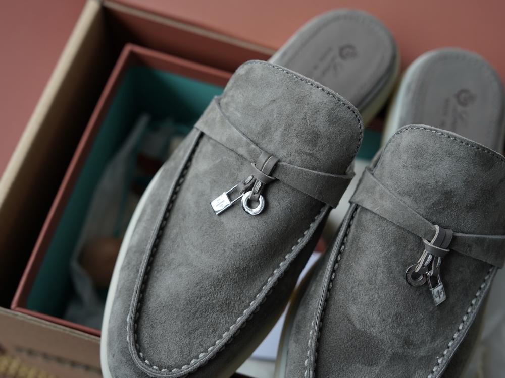 Loro Piana Charms Walk Babouche Loafer