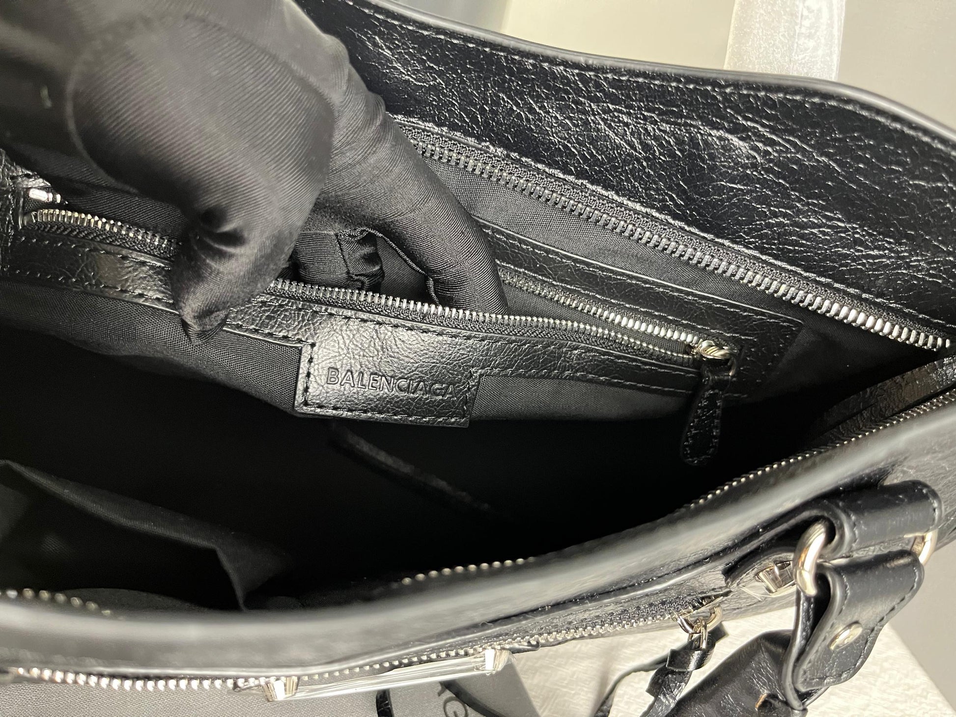 Balenciaga Kadın Le City Siyah Çanta