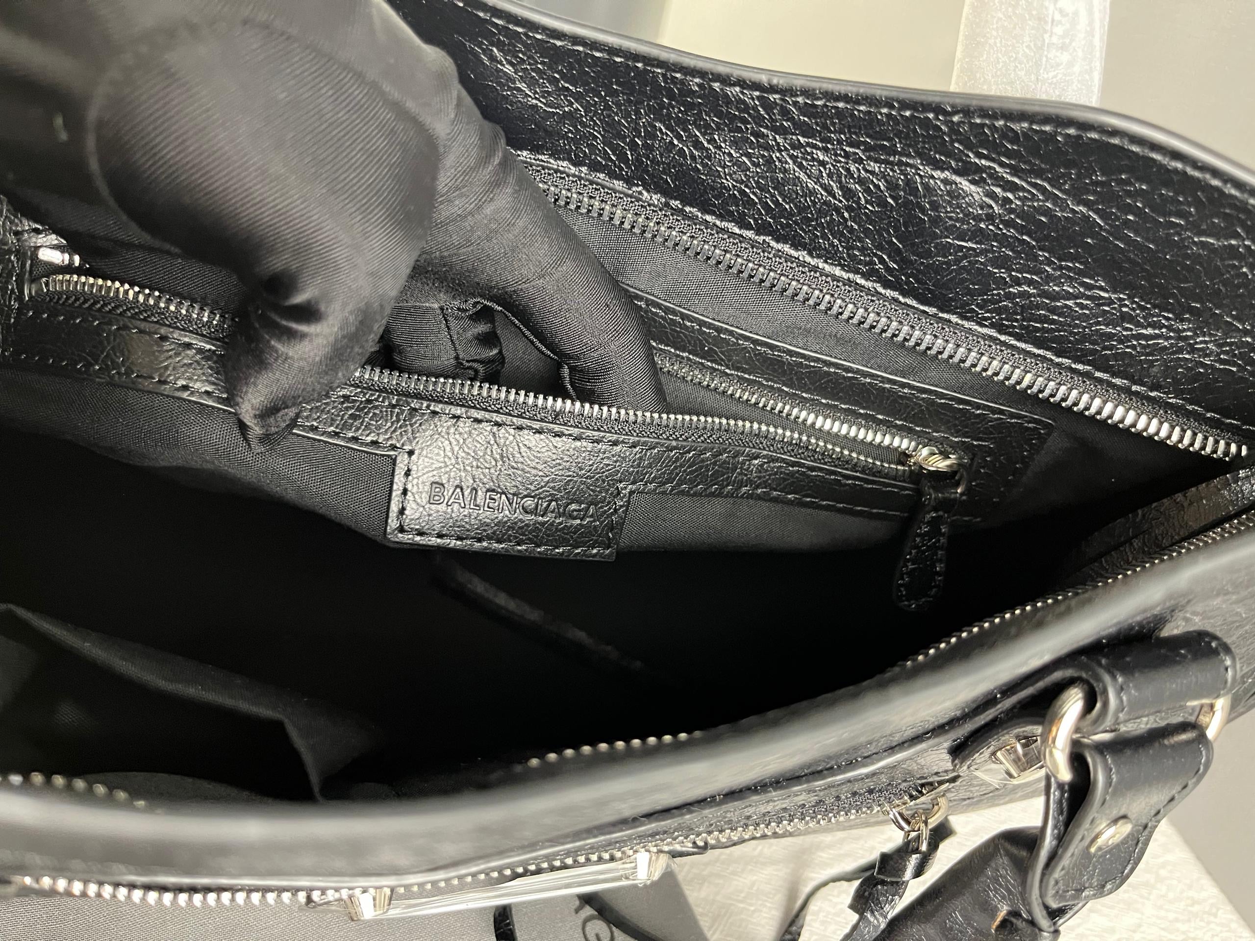 Balenciaga Women's Le City Black Bag