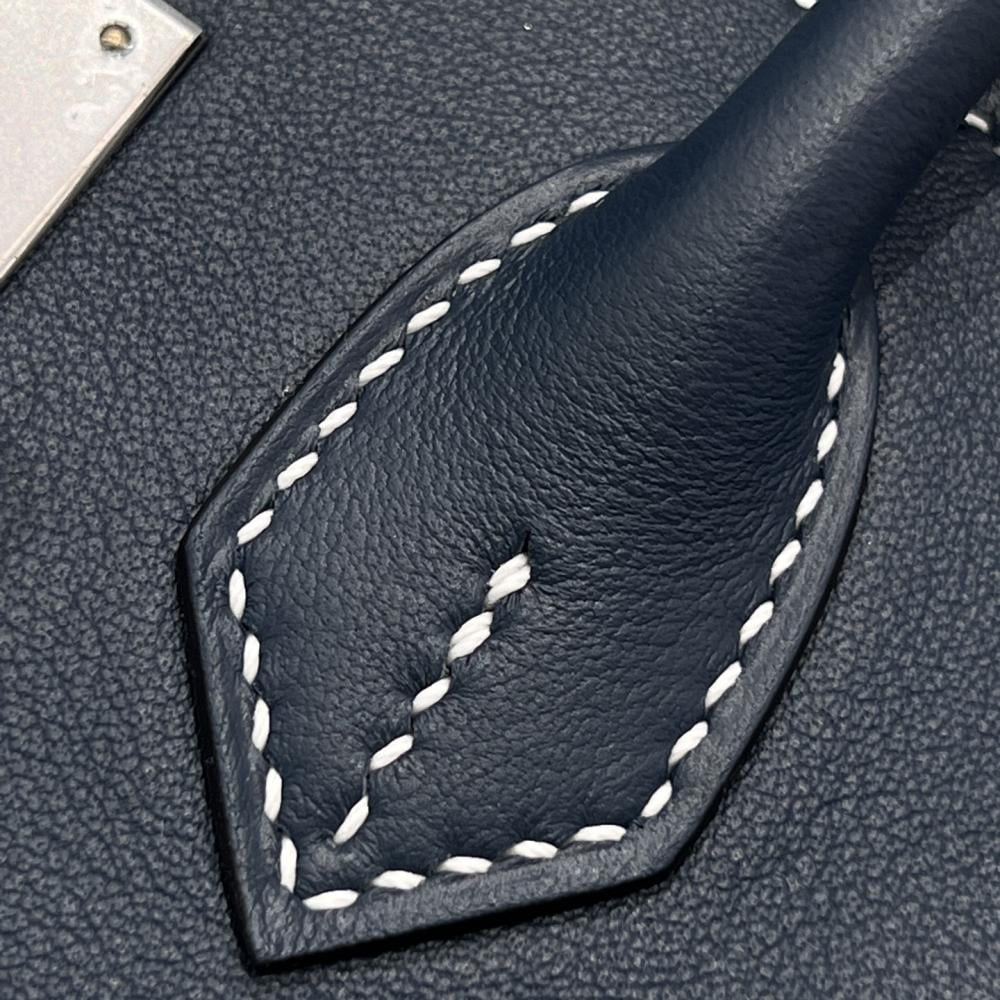 Hermès Birkin 25 Indigo HSS Swift
