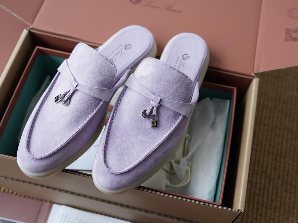 Loro Piana Charms Walk Babouche Loafer