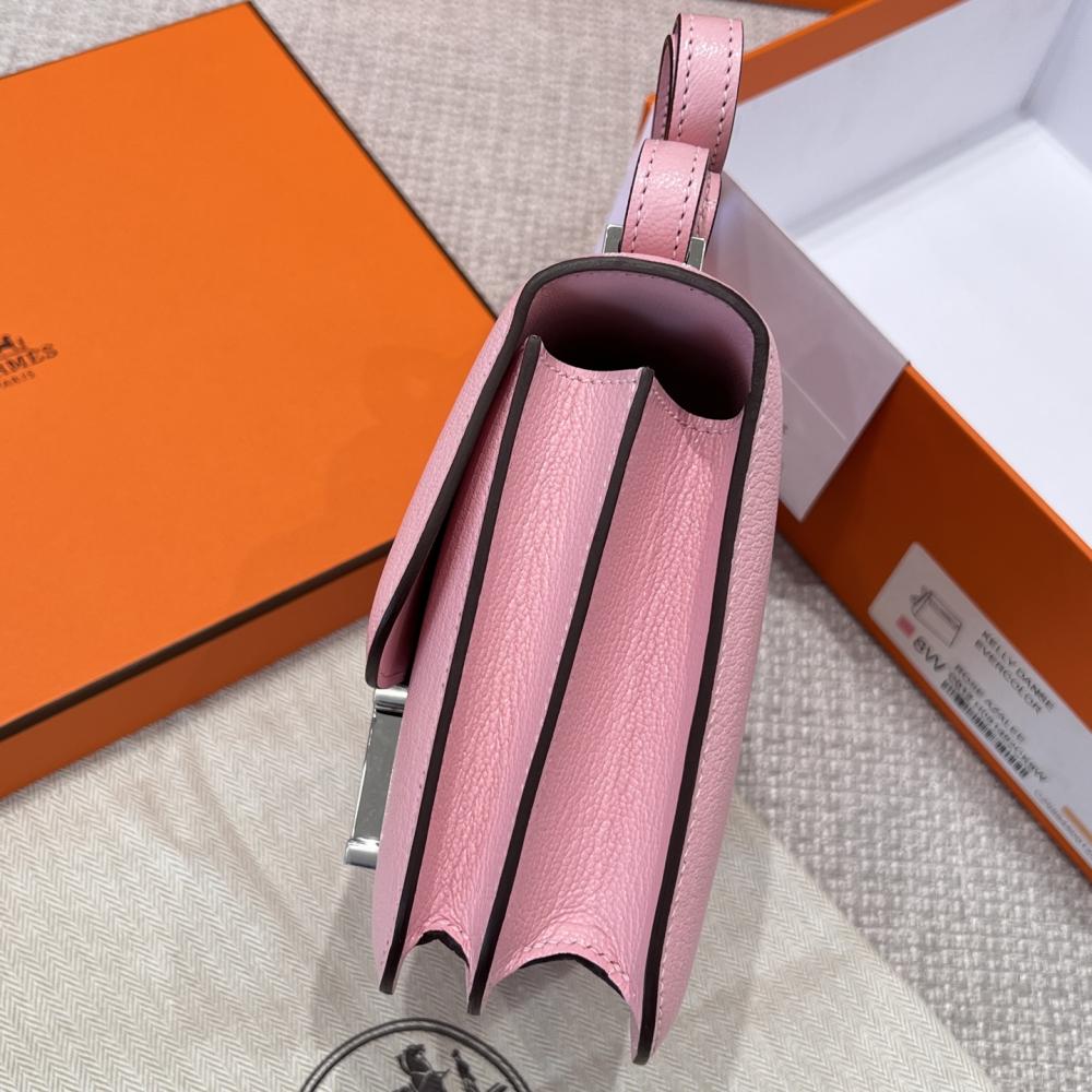 HERMES KELLY 20 MINI SELLIER ANEMONE EPSOM GOLD HARDWARE